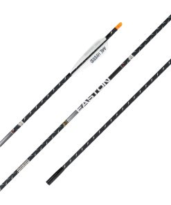 Easton FMJ 4mm Match Grade Fletched Arrows w/Half-Outs (300 Spine - Dozen) (Open Box X1044807)