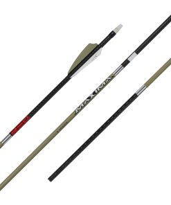 Carbon Express Maxima Red Fletched Arrows (Drab)